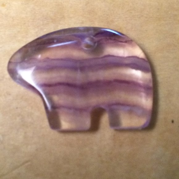 Glass Necklace Pendant,lot of 7 - Picture 6 of 7